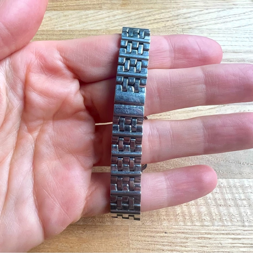 Citizen elegance ladies rectangular gray and silv… - image 4